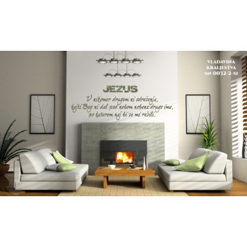 Stenske nalepke: V nikomer drugem ni odrešenja